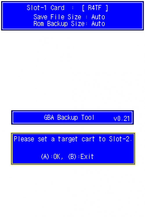 GBA Backup Tool